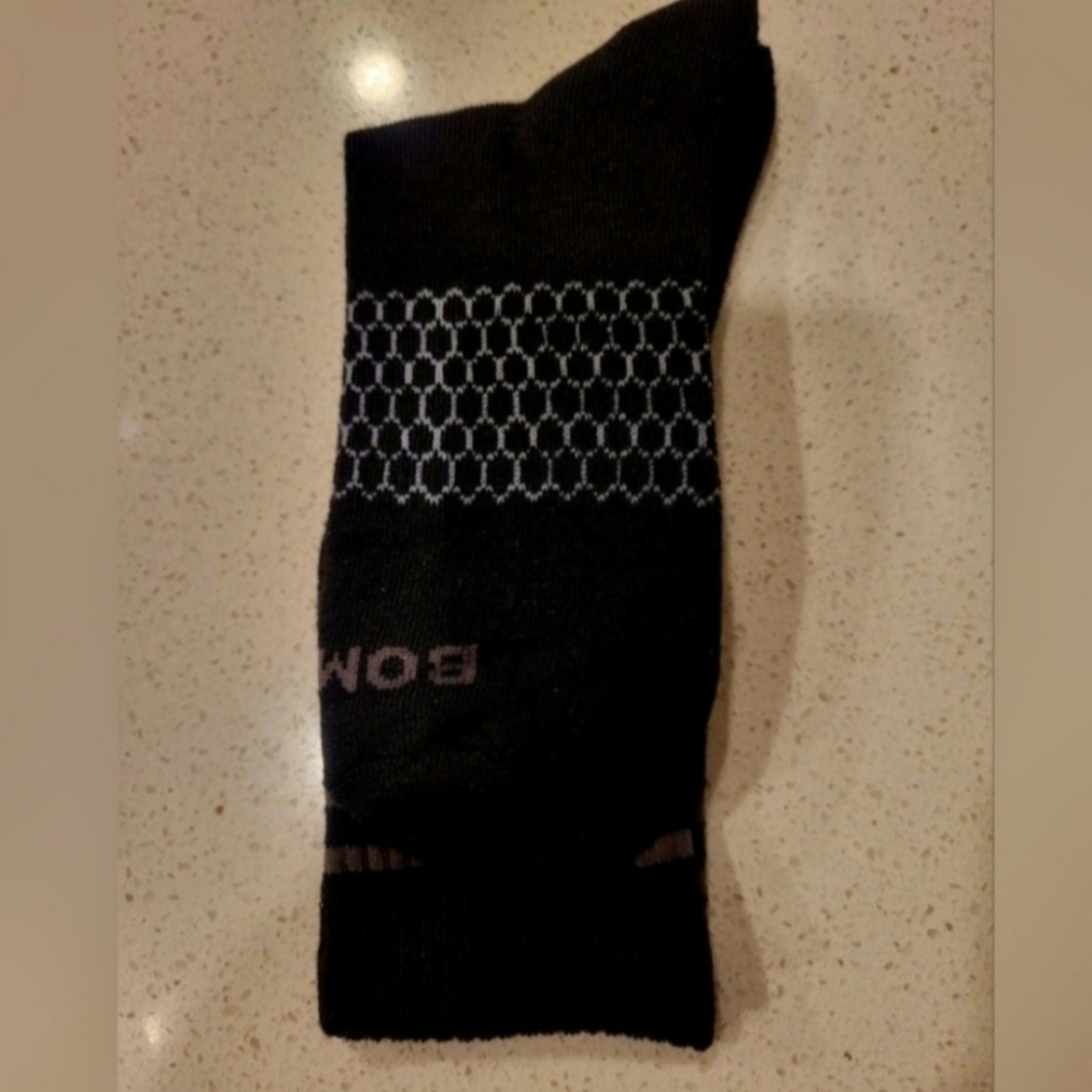 Bombas Crew Calf Socks Small Black~Grey Womens BNWT 5 Pair Bee Better - Picture 5 of 13